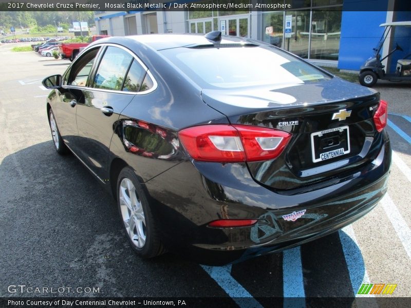 Mosaic Black Metallic / Dark Atmosphere/Medium Atmosphere 2017 Chevrolet Cruze Premier