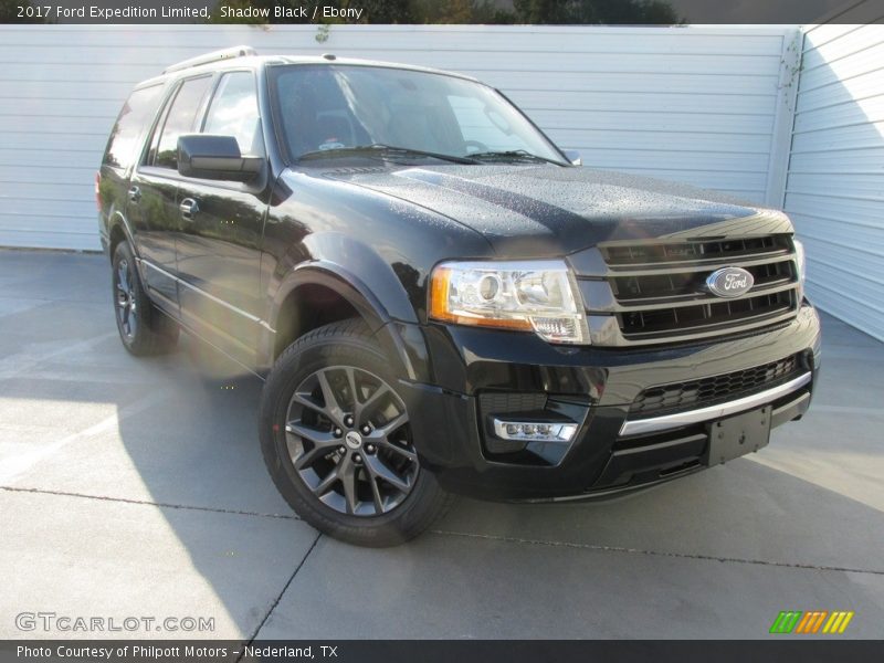 Shadow Black / Ebony 2017 Ford Expedition Limited