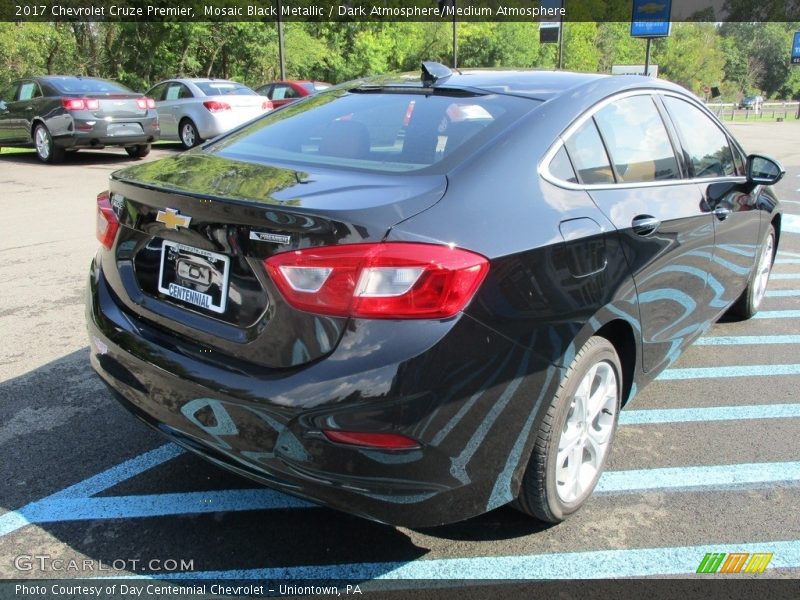 Mosaic Black Metallic / Dark Atmosphere/Medium Atmosphere 2017 Chevrolet Cruze Premier