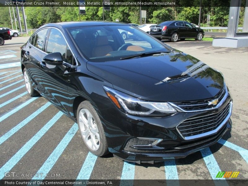 Mosaic Black Metallic / Dark Atmosphere/Medium Atmosphere 2017 Chevrolet Cruze Premier