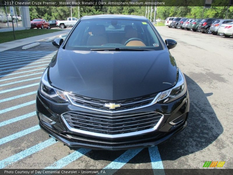 Mosaic Black Metallic / Dark Atmosphere/Medium Atmosphere 2017 Chevrolet Cruze Premier