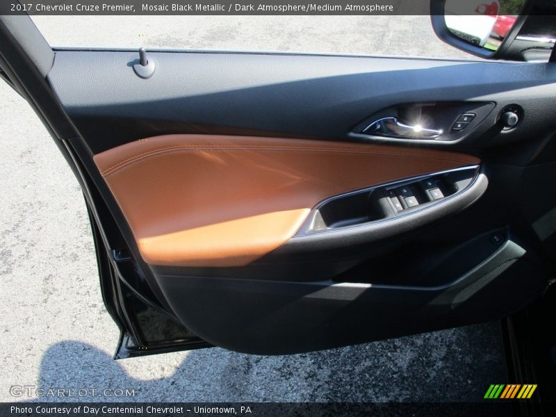 Mosaic Black Metallic / Dark Atmosphere/Medium Atmosphere 2017 Chevrolet Cruze Premier
