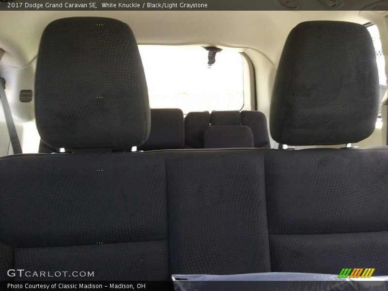 White Knuckle / Black/Light Graystone 2017 Dodge Grand Caravan SE