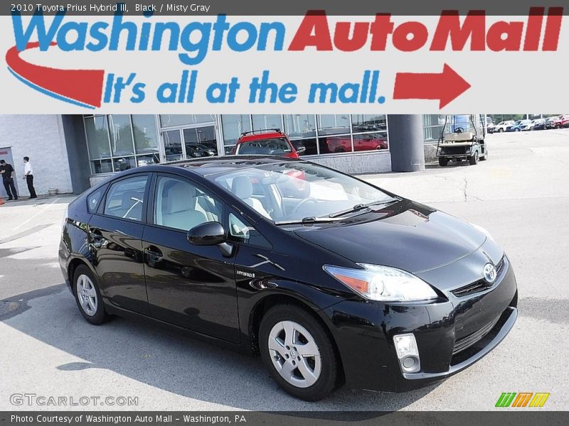 Black / Misty Gray 2010 Toyota Prius Hybrid III