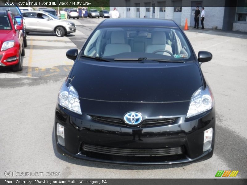 Black / Misty Gray 2010 Toyota Prius Hybrid III