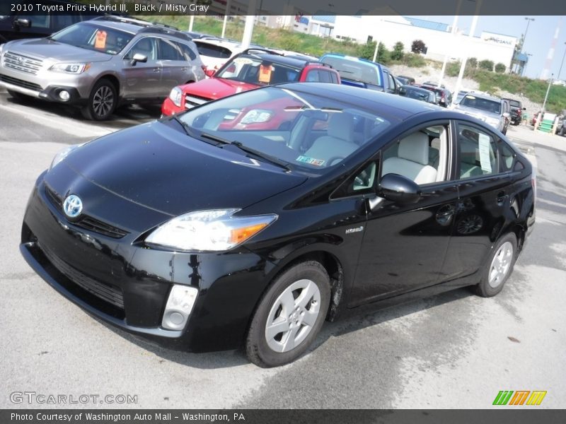 Black / Misty Gray 2010 Toyota Prius Hybrid III