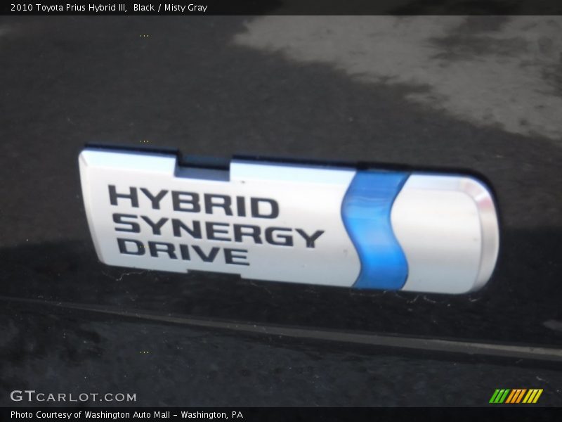 Black / Misty Gray 2010 Toyota Prius Hybrid III