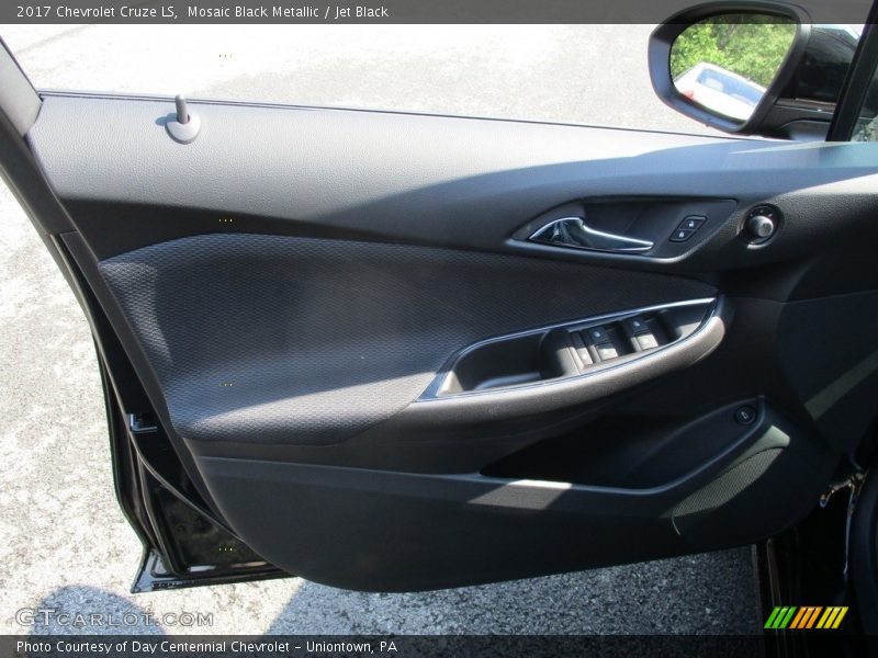 Mosaic Black Metallic / Jet Black 2017 Chevrolet Cruze LS