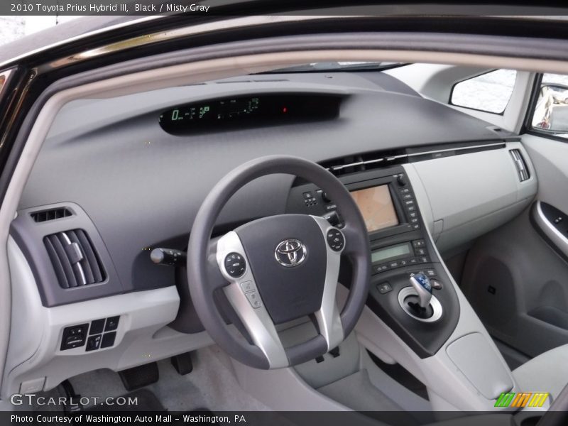 Black / Misty Gray 2010 Toyota Prius Hybrid III