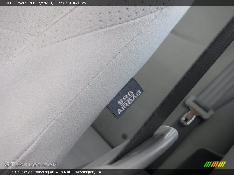 Black / Misty Gray 2010 Toyota Prius Hybrid III