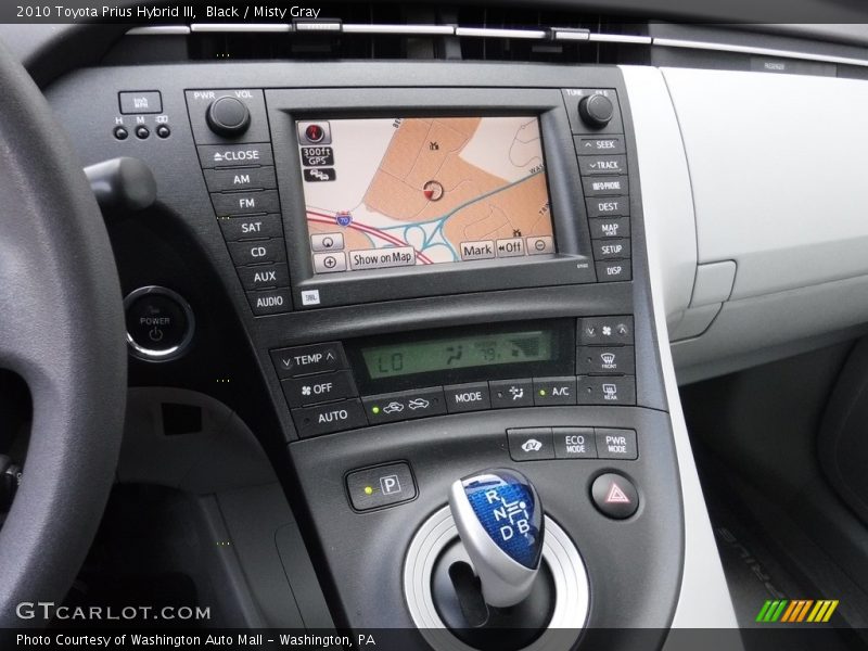 Black / Misty Gray 2010 Toyota Prius Hybrid III