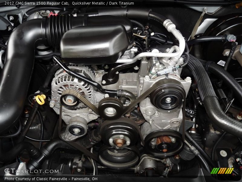 Quicksilver Metallic / Dark Titanium 2012 GMC Sierra 1500 Regular Cab