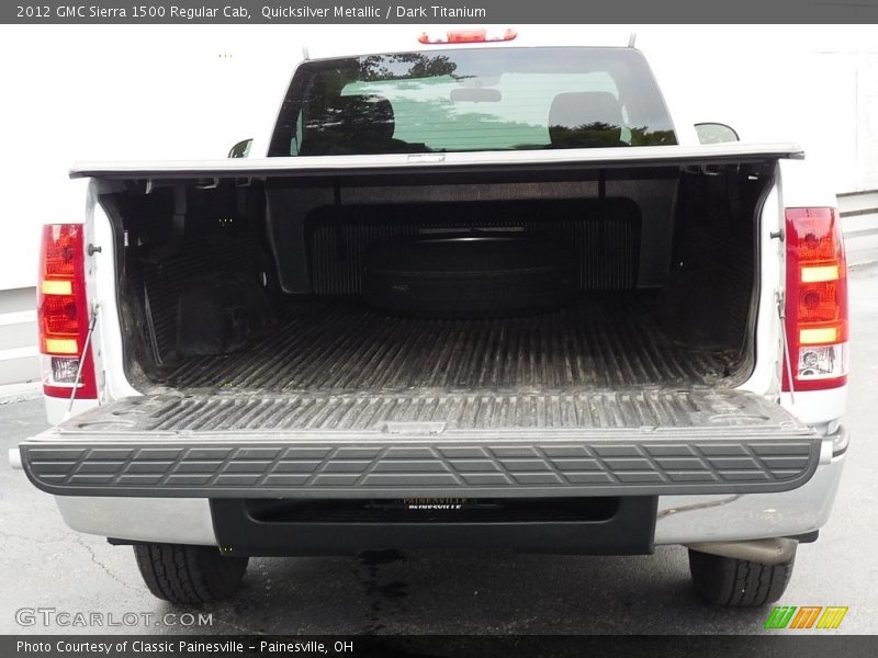 Quicksilver Metallic / Dark Titanium 2012 GMC Sierra 1500 Regular Cab