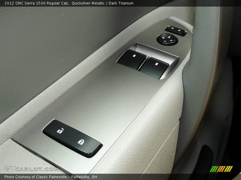 Quicksilver Metallic / Dark Titanium 2012 GMC Sierra 1500 Regular Cab