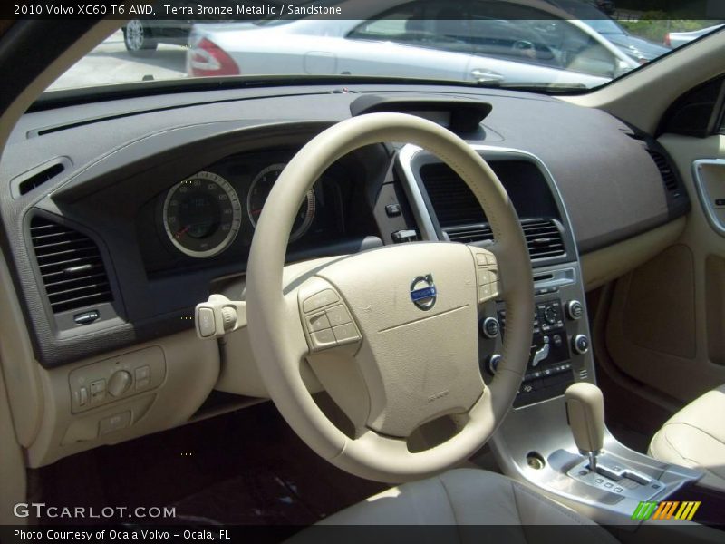 Terra Bronze Metallic / Sandstone 2010 Volvo XC60 T6 AWD