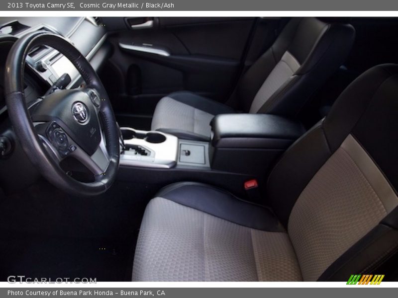 Cosmic Gray Metallic / Black/Ash 2013 Toyota Camry SE
