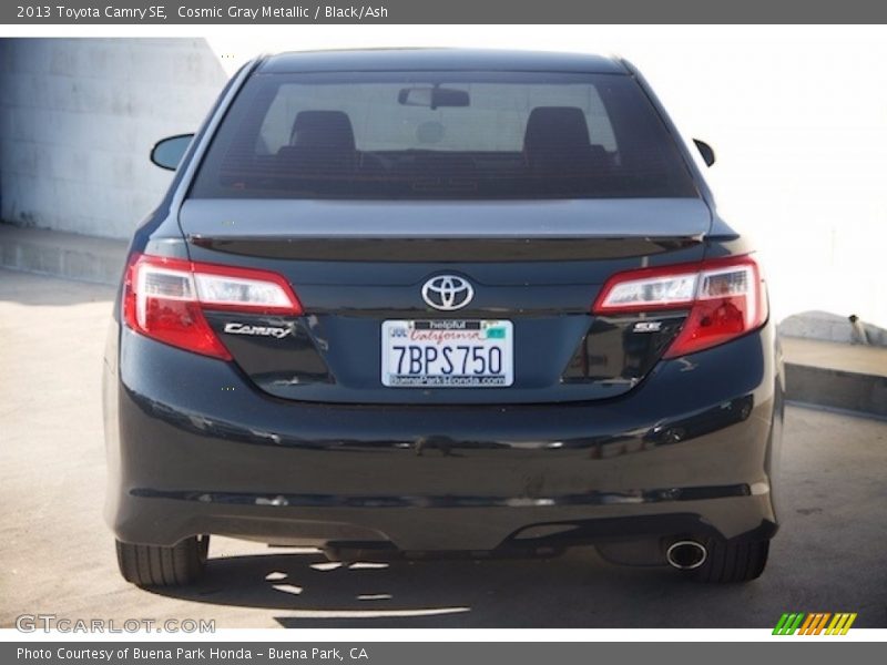 Cosmic Gray Metallic / Black/Ash 2013 Toyota Camry SE