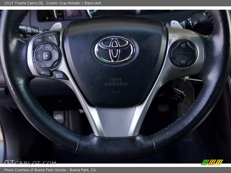 Cosmic Gray Metallic / Black/Ash 2013 Toyota Camry SE