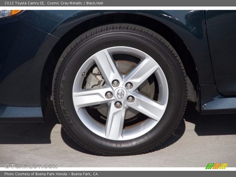 Cosmic Gray Metallic / Black/Ash 2013 Toyota Camry SE