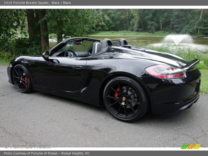  2016 Boxster Spyder Black