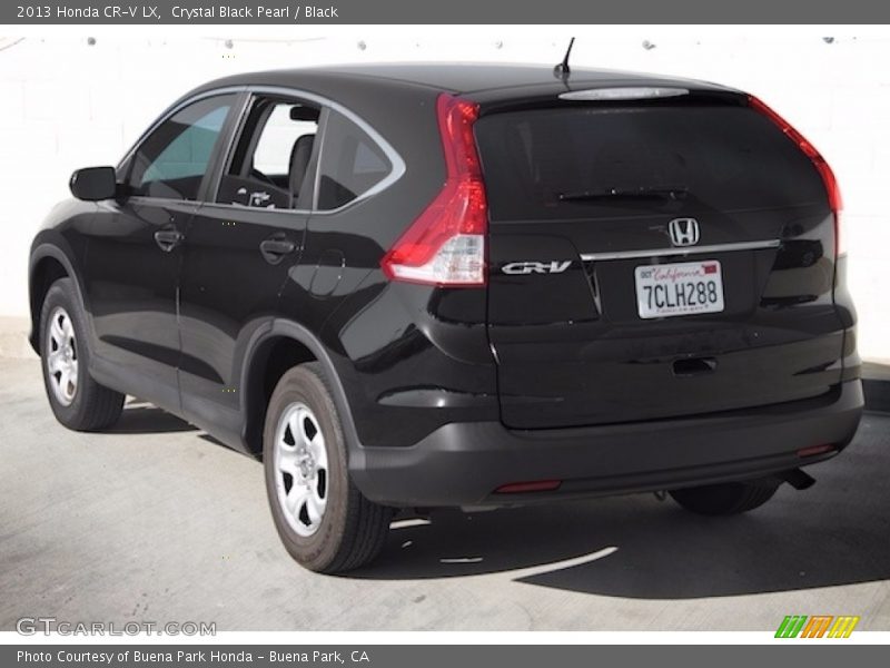 Crystal Black Pearl / Black 2013 Honda CR-V LX