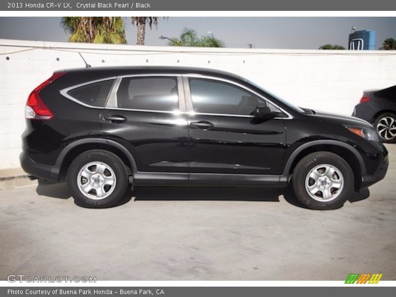 Crystal Black Pearl / Black 2013 Honda CR-V LX