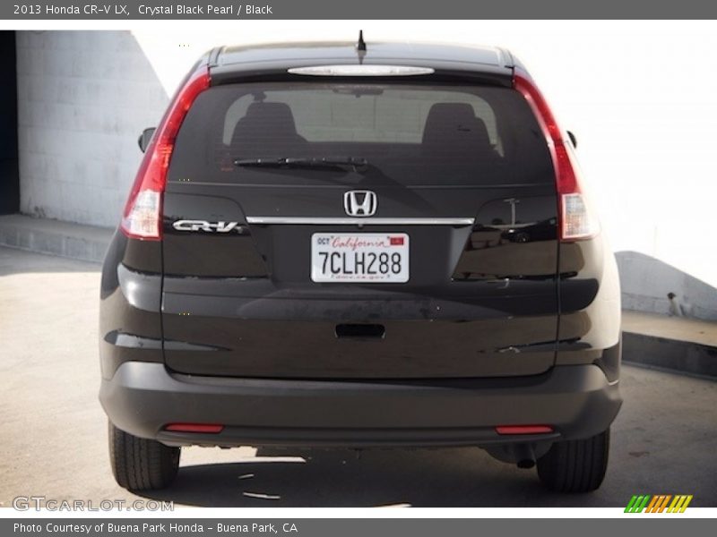 Crystal Black Pearl / Black 2013 Honda CR-V LX