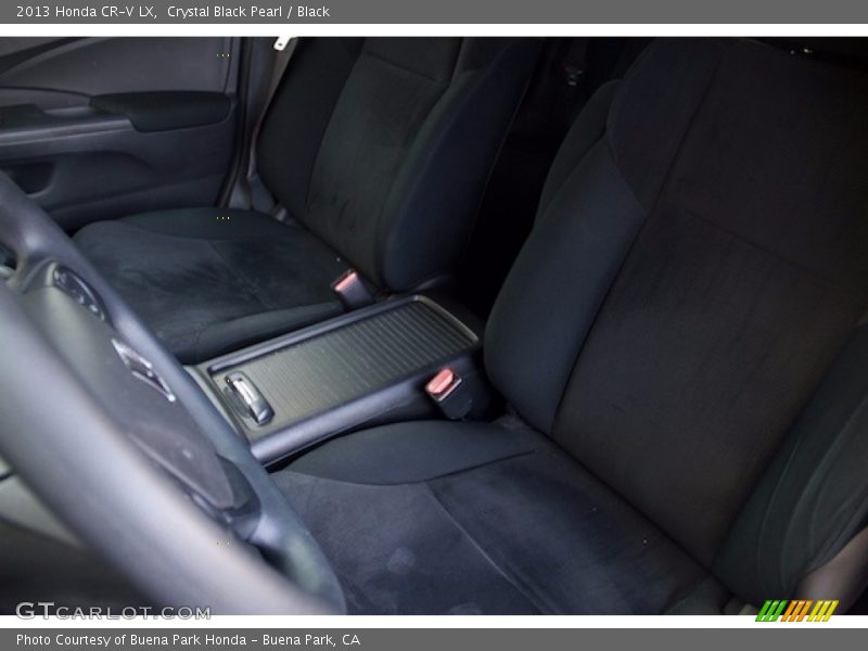 Crystal Black Pearl / Black 2013 Honda CR-V LX