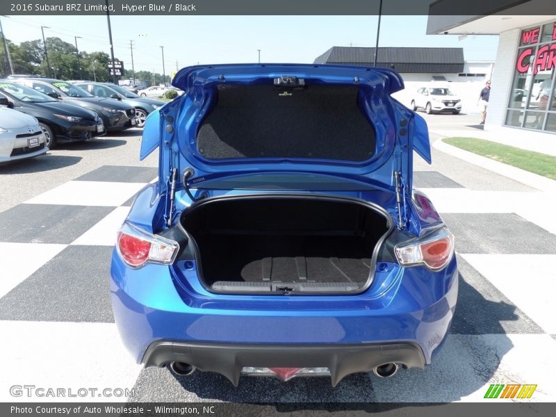 Hyper Blue / Black 2016 Subaru BRZ Limited