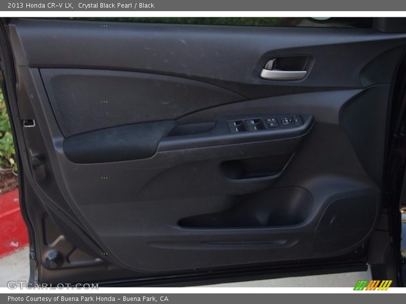 Crystal Black Pearl / Black 2013 Honda CR-V LX