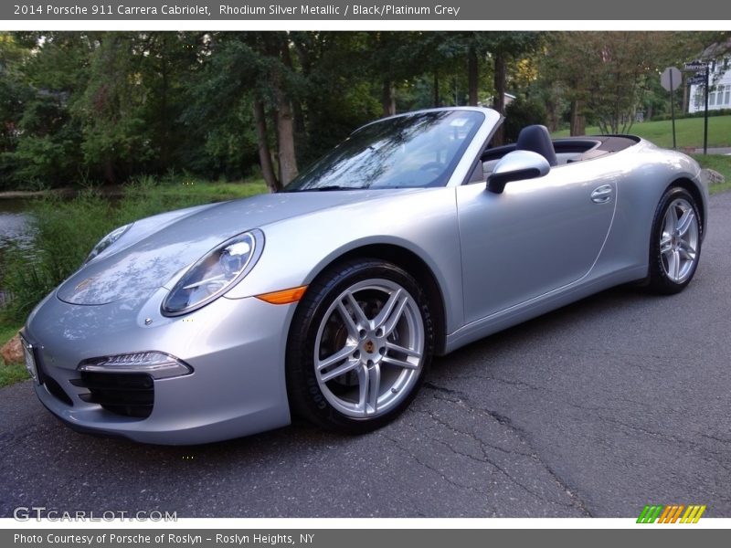 Front 3/4 View of 2014 911 Carrera Cabriolet