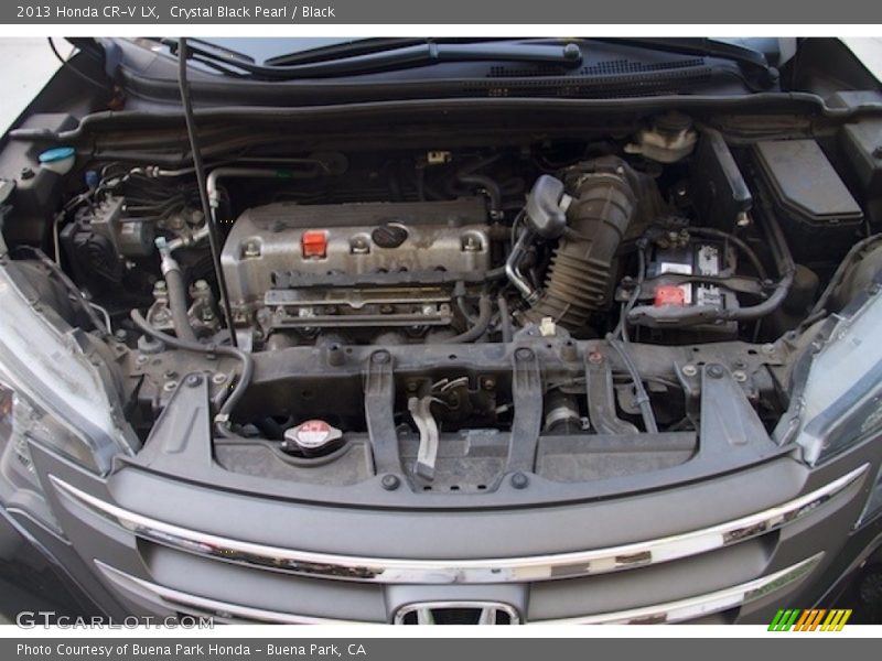 Crystal Black Pearl / Black 2013 Honda CR-V LX