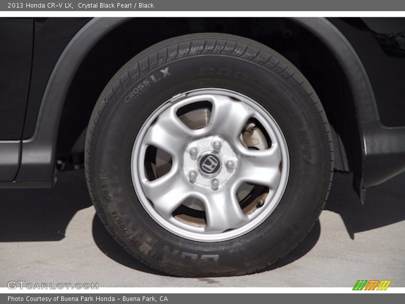 Crystal Black Pearl / Black 2013 Honda CR-V LX