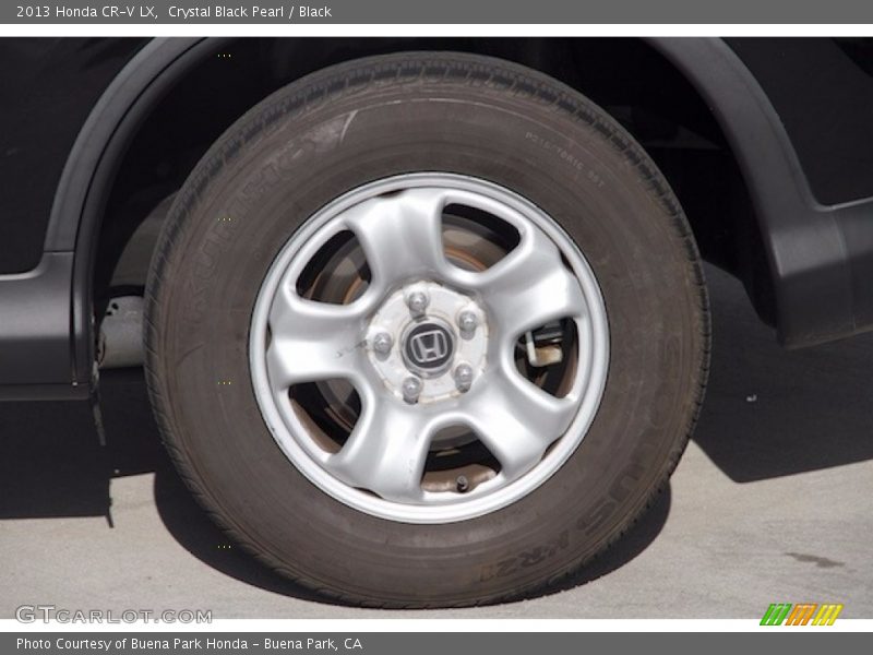 Crystal Black Pearl / Black 2013 Honda CR-V LX