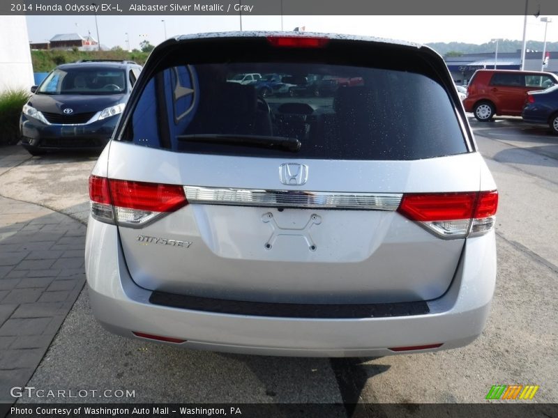 Alabaster Silver Metallic / Gray 2014 Honda Odyssey EX-L