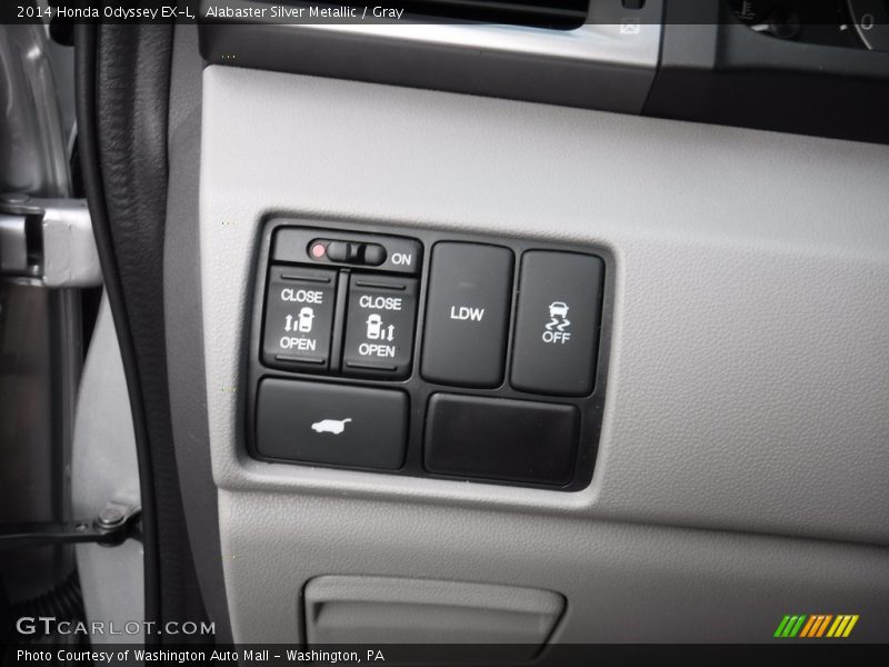 Alabaster Silver Metallic / Gray 2014 Honda Odyssey EX-L