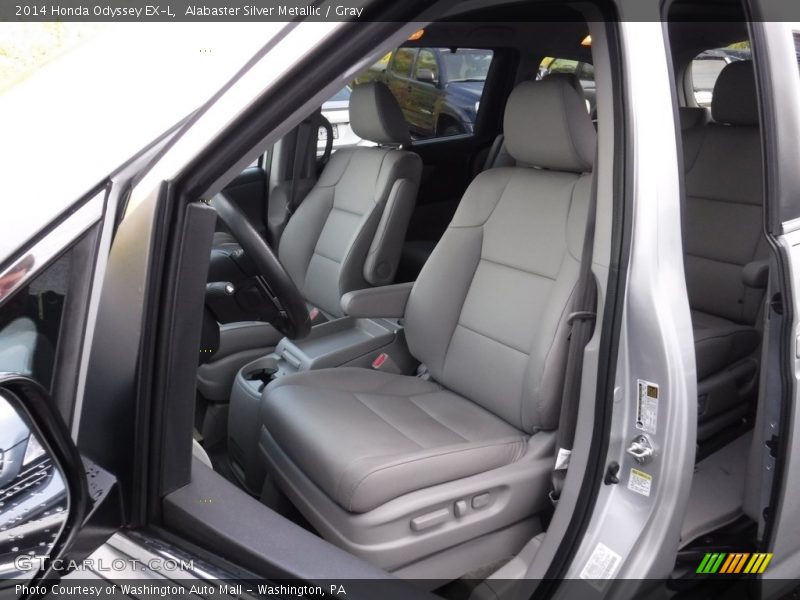 Alabaster Silver Metallic / Gray 2014 Honda Odyssey EX-L