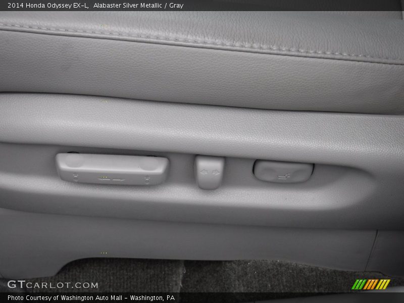 Alabaster Silver Metallic / Gray 2014 Honda Odyssey EX-L