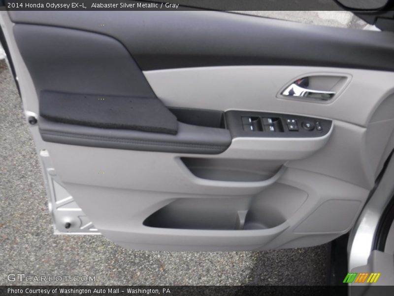 Alabaster Silver Metallic / Gray 2014 Honda Odyssey EX-L