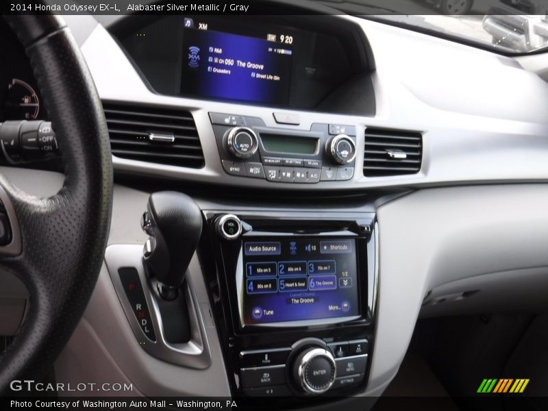 Alabaster Silver Metallic / Gray 2014 Honda Odyssey EX-L