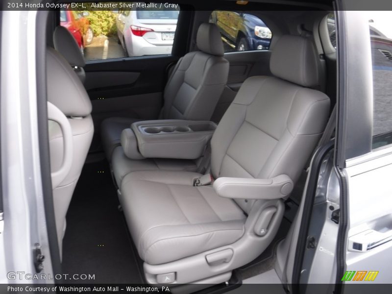 Alabaster Silver Metallic / Gray 2014 Honda Odyssey EX-L