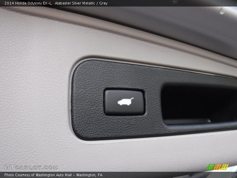 Alabaster Silver Metallic / Gray 2014 Honda Odyssey EX-L