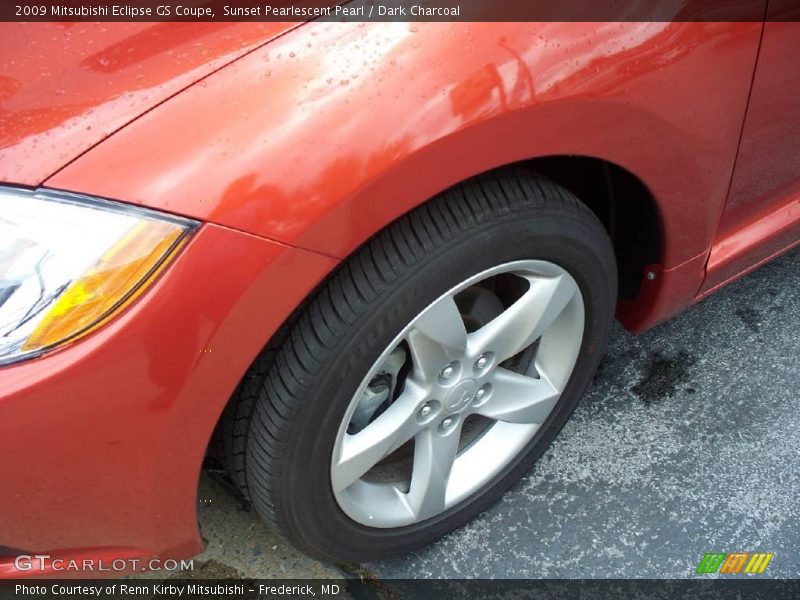 Sunset Pearlescent Pearl / Dark Charcoal 2009 Mitsubishi Eclipse GS Coupe