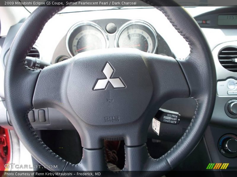Sunset Pearlescent Pearl / Dark Charcoal 2009 Mitsubishi Eclipse GS Coupe