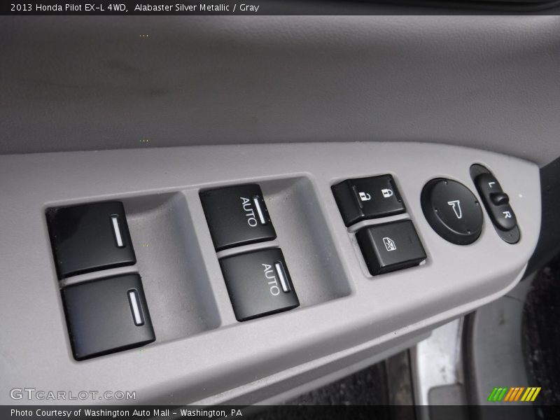 Alabaster Silver Metallic / Gray 2013 Honda Pilot EX-L 4WD