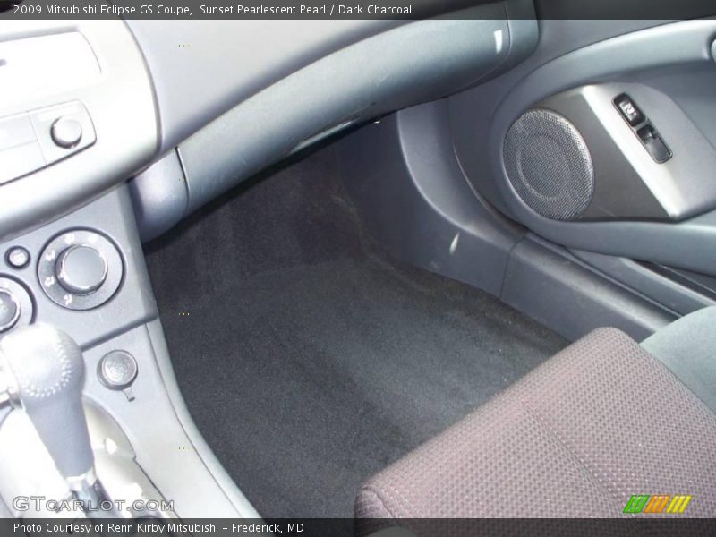Sunset Pearlescent Pearl / Dark Charcoal 2009 Mitsubishi Eclipse GS Coupe