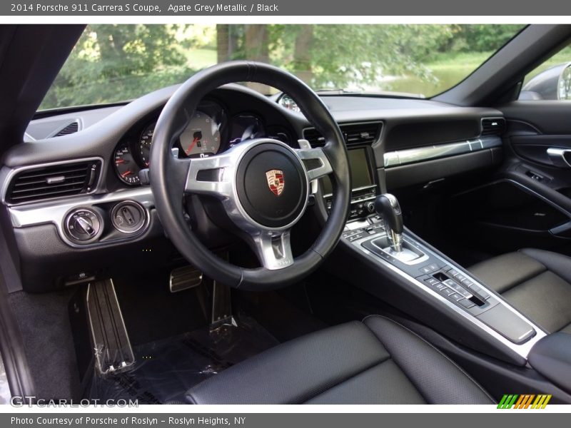 Agate Grey Metallic / Black 2014 Porsche 911 Carrera S Coupe