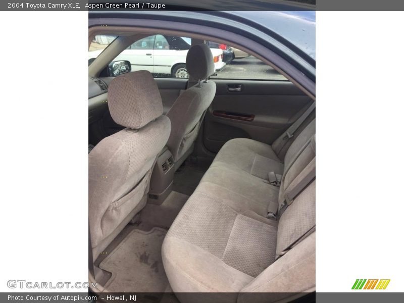 Aspen Green Pearl / Taupe 2004 Toyota Camry XLE