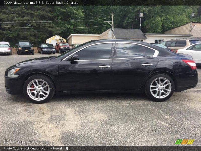 Super Black / Charcoal 2009 Nissan Maxima 3.5 S