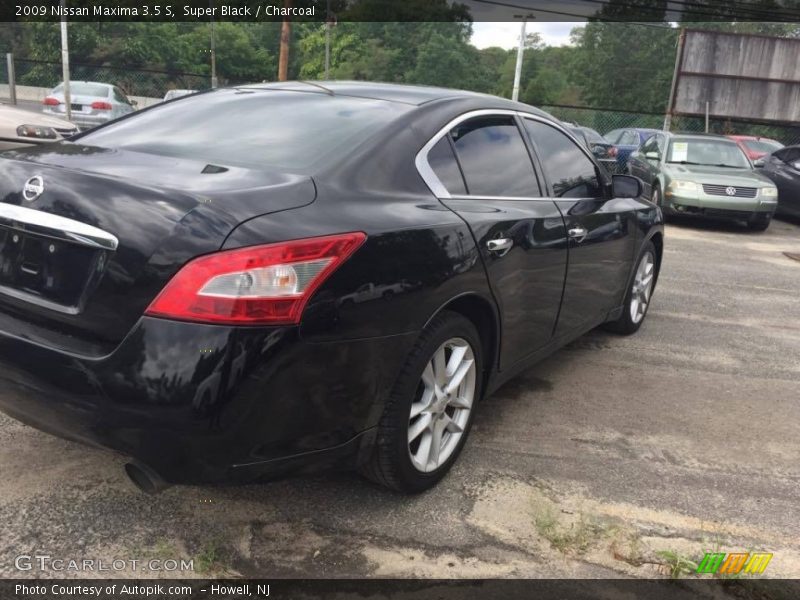 Super Black / Charcoal 2009 Nissan Maxima 3.5 S